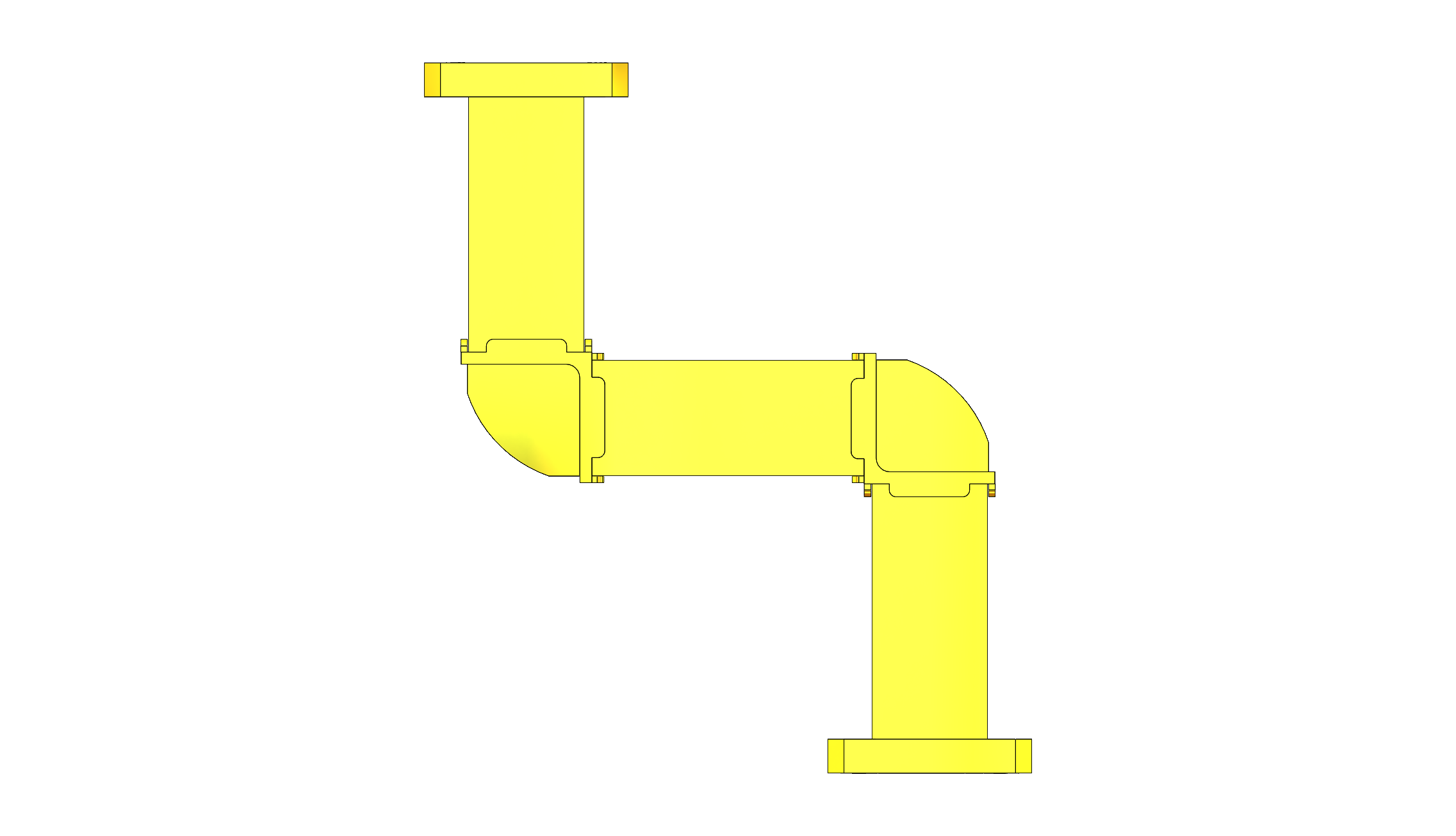 S-BEND H-PLANE